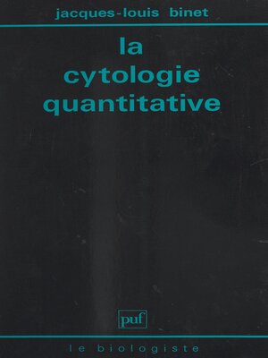 cover image of La cytologie quantitative